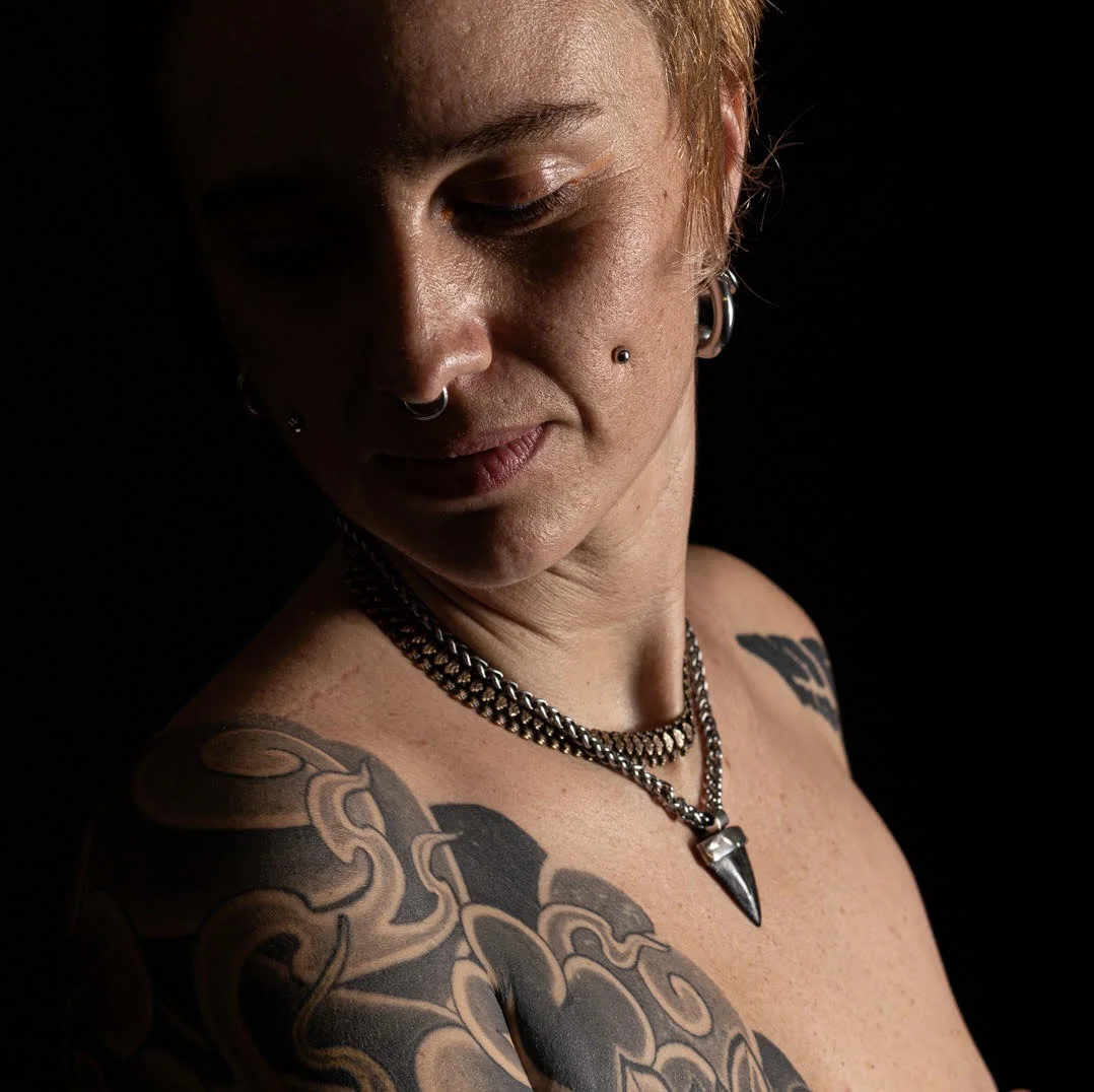 Portrait of tattoo artist Matilde Nix